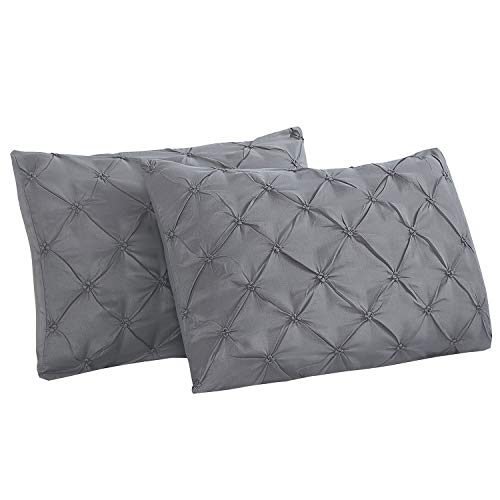 Vaulia Juego de 2 fundas de almohada de microfibra suave y ligeras