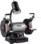 VEVOR 6 inch Bench Grinder, 750W 1 HP Motor, Variable-Speed Benchtop Grinder with 3400 RPM and Work Light, Two Types Wheels for Grinding, Sharping and Smoothing