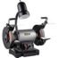 VEVOR 6 inch Bench Grinder, 750W 1 HP Motor, Variable-Speed Benchtop Grinder with 3400 RPM and Work Light, Two Types Wheels for Grinding, Sharping and Smoothing