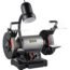 VEVOR 6 inch Bench Grinder, 750W 1 HP Motor, Variable-Speed Benchtop Grinder with 3400 RPM and Work Light, Two Types Wheels for Grinding, Sharping and Smoothing