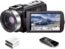 Video Camera Camcorder Full HD 1080P 30FPS 24.0 MP IR Night Vision Vlogging Camera Recorder 3.0 Inch IPS Screen 16X Zoom Camcorders Camera Remote Control with 2 Batteries