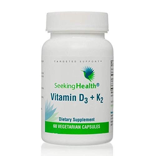 Vitamina D3 + K2 | 5000 UI de D3 (como colecalciferol) para una óptima absorción de calcio