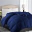 Royale Queen Comforter - All Season Down Alternative Bedding Comforter - Lightweight Quilted Comforter with Corer Tabs - Luxury Hotel Comforter - Box Stitched Duvet Insert (Queen, Chocolate & Sand)