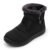 Botas de nieve de invierno para mujer, botas cálidas de media pantorrilla