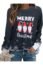LOTUCY Christmas Women Sweatshirt Casual Hoodie Jumper Graphics Loose Snowflake Print Pocket Pullover Long Sleeve Sweater Xmas Holiday Funny tops (Red, XL)