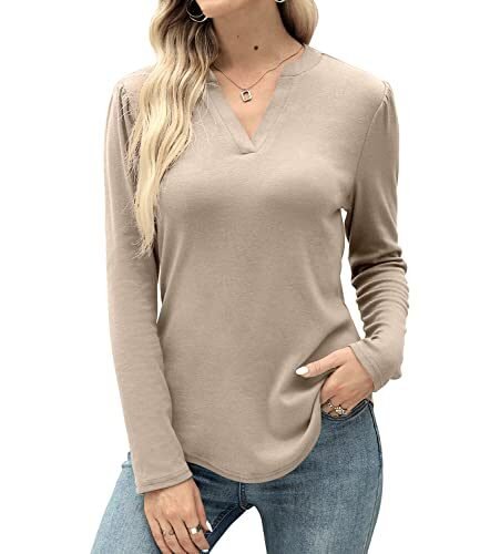 Blusa informal de verano para mujer