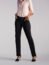 Lee Women's Missy Relaxed Fit All Day Straight Leg Pant, Black, 14