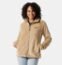 Columbia Women's Fire Side II Sherpa Full Zip, Shark, Small