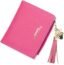 Womens Small Wallet Mini Purse Bifold Slim Card Case Holder Zipper Coin Pocket