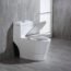 WOODBRIDGE Cotton White T-0019 Toilet