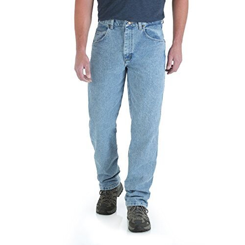 Wrangler Jeans de ajuste relajado para hombre, Multicolor