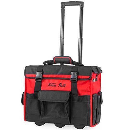 XtremepowerUS 18 pulgadas Bolsa de herramientas boca ancha