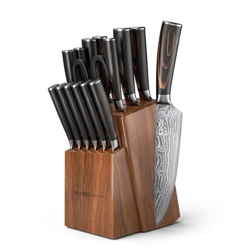 Juego de 13 cuchillos Yatoshi – Juego de cuchillos de cocina