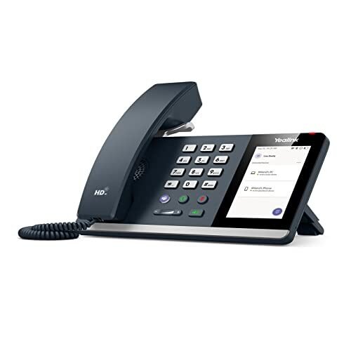 Yealink Teléfono USB MP50 certificado para Microsoft Teams Skype para empresas