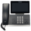 Yealink T57W IP Phone, 16 VoIP Accounts. 7-Inch Adjustable Color Touch Screen. USB 2.0, 802.11ac Wi-Fi, Dual-Port Gigabit Ethernet, 802.3af PoE, Power Adapter Not Included (SIP-T57W)