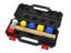 YIYITOOLS Double-Faced Soft Mallet , Hammer, Jewelry, Wood, Flooring Installation, Non Sparking Blow and Plastic Handle – 35-mm, Red and Black