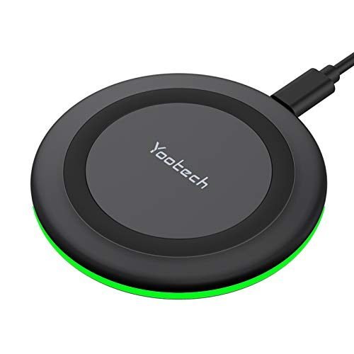 Yootech – Cargador inalámbrico (certificado QI, 7.5 W)