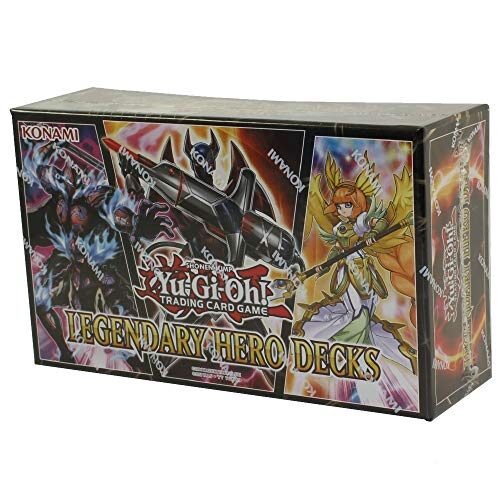 Yu-Gi-Oh! Cards Legendario Hero Decks – 5 Ultra Rare | Contiene 150 cartas coleccionables