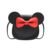 ZGMYC Lindo bolso cruzado con lazo para niña pequeña
