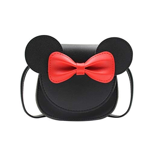 ZGMYC Lindo bolso cruzado con lazo para niña pequeña